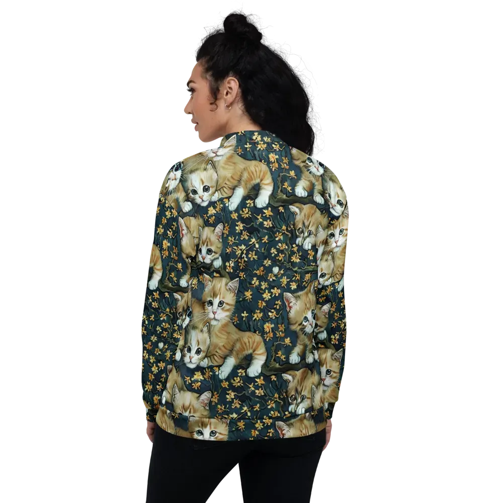 Psychedelic, Aries Moross on Bomber Jacket — Back