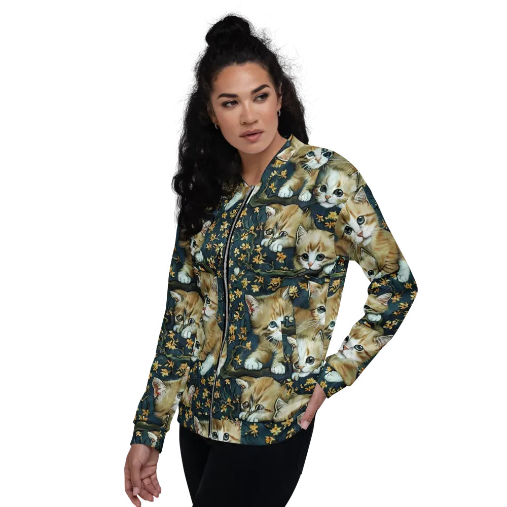 Psychedelic, Aries Moross on Bomber Jacket — Left