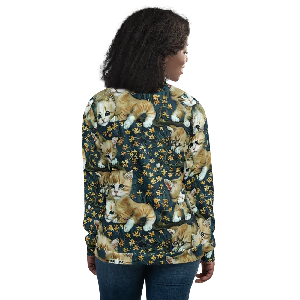 Psychedelic, Aries Moross on Bomber Jacket — Back