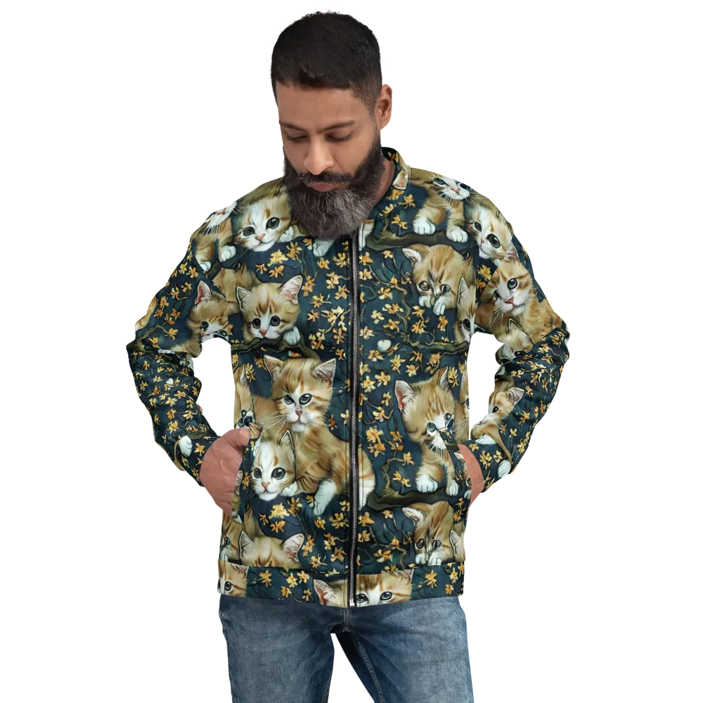 Psychedelic, Aries Moross on Bomber Jacket — Front