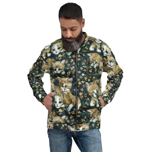 Psychedelic, Aries Moross on a Bomber Jacket