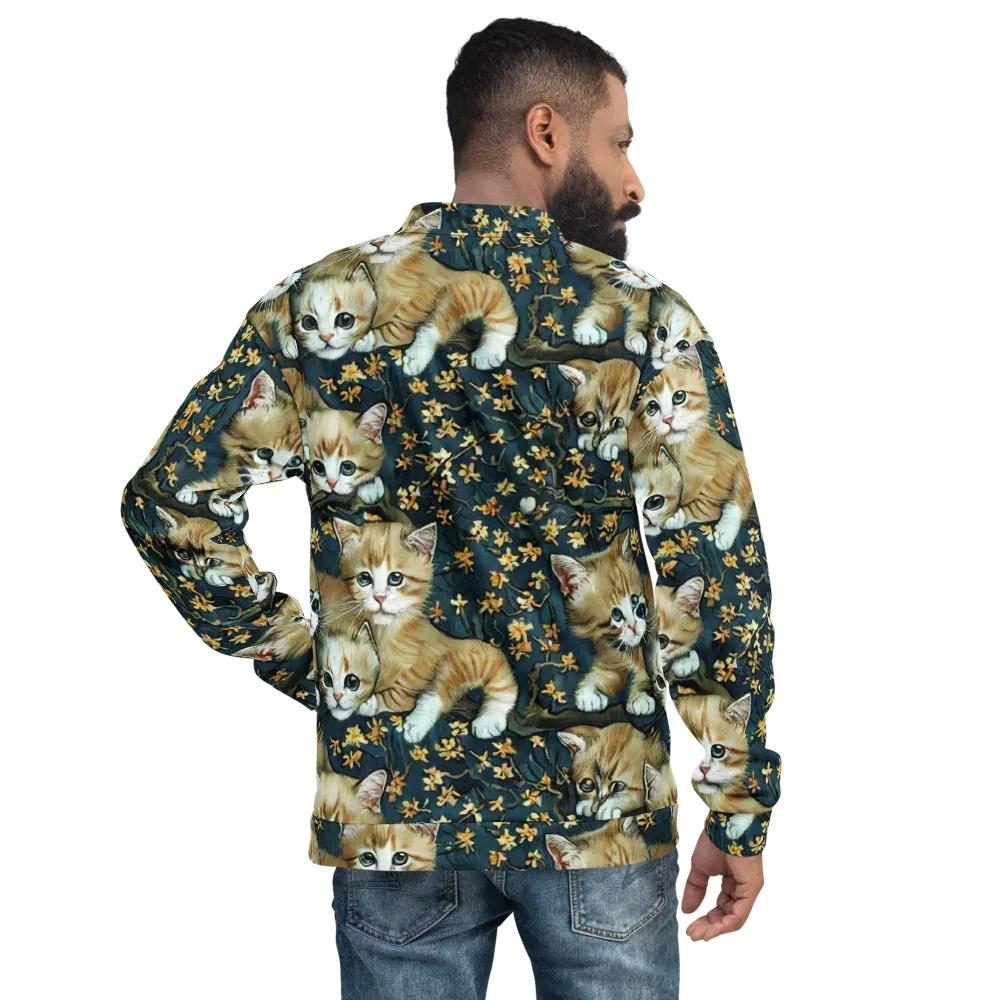 Psychedelic, Aries Moross on Bomber Jacket — Back