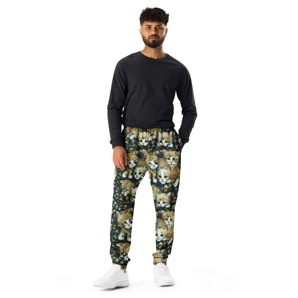 Psychedelic, Aries Moross on Men's Joggers — Front