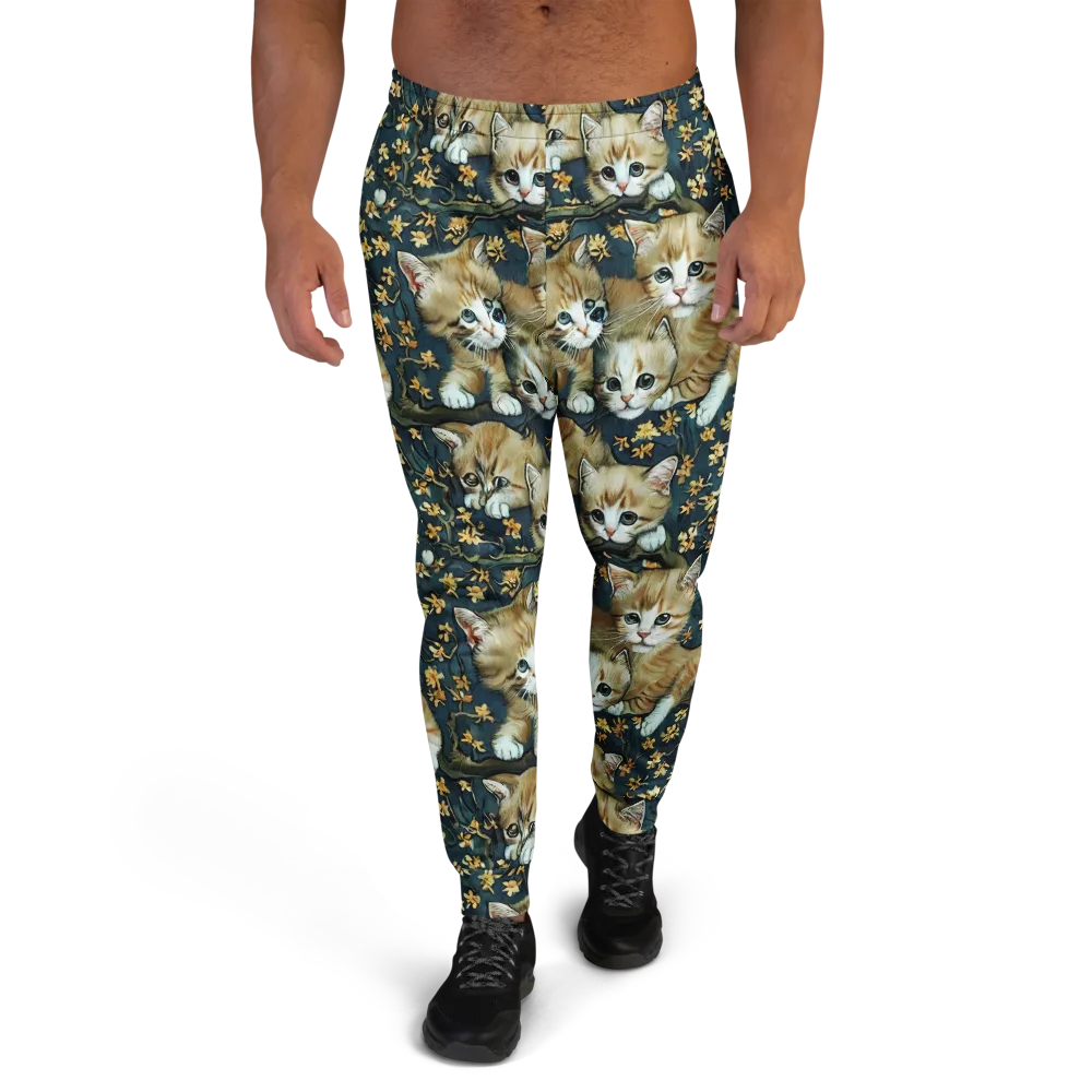 Psychedelic, Aries Moross on Men's Joggers — Front