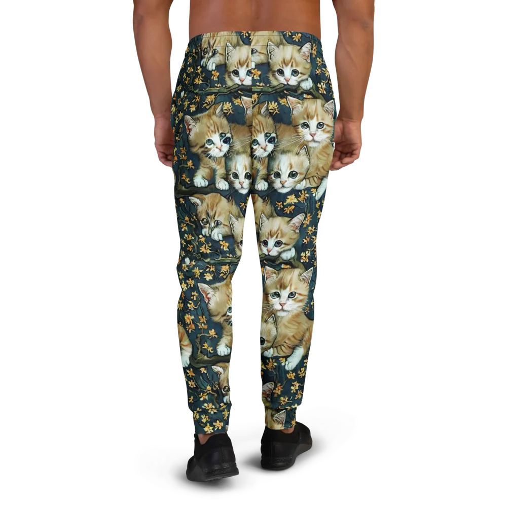 Psychedelic, Aries Moross on Men's Joggers — Back