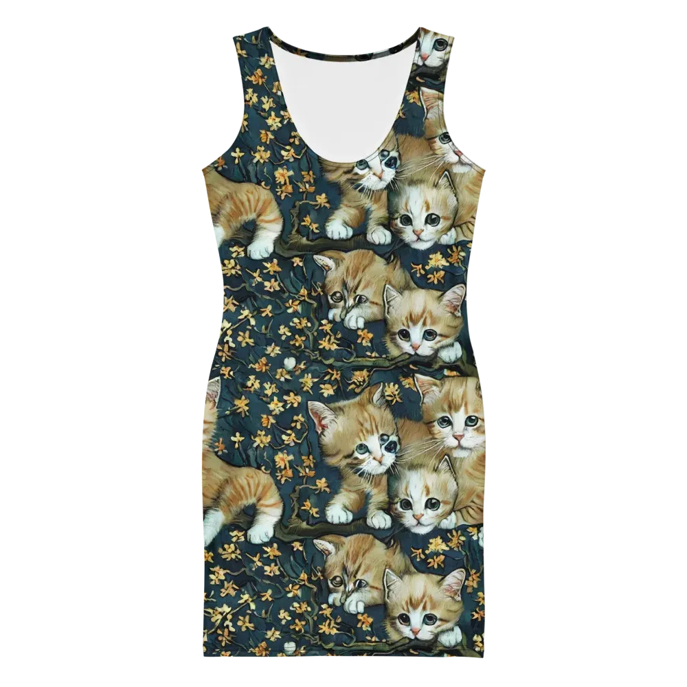 Psychedelic, Aries Moross on Bodycon Dress — Front