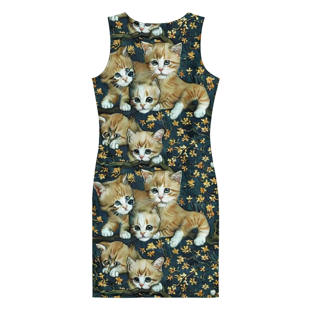 Psychedelic, Aries Moross on Bodycon Dress — Back
