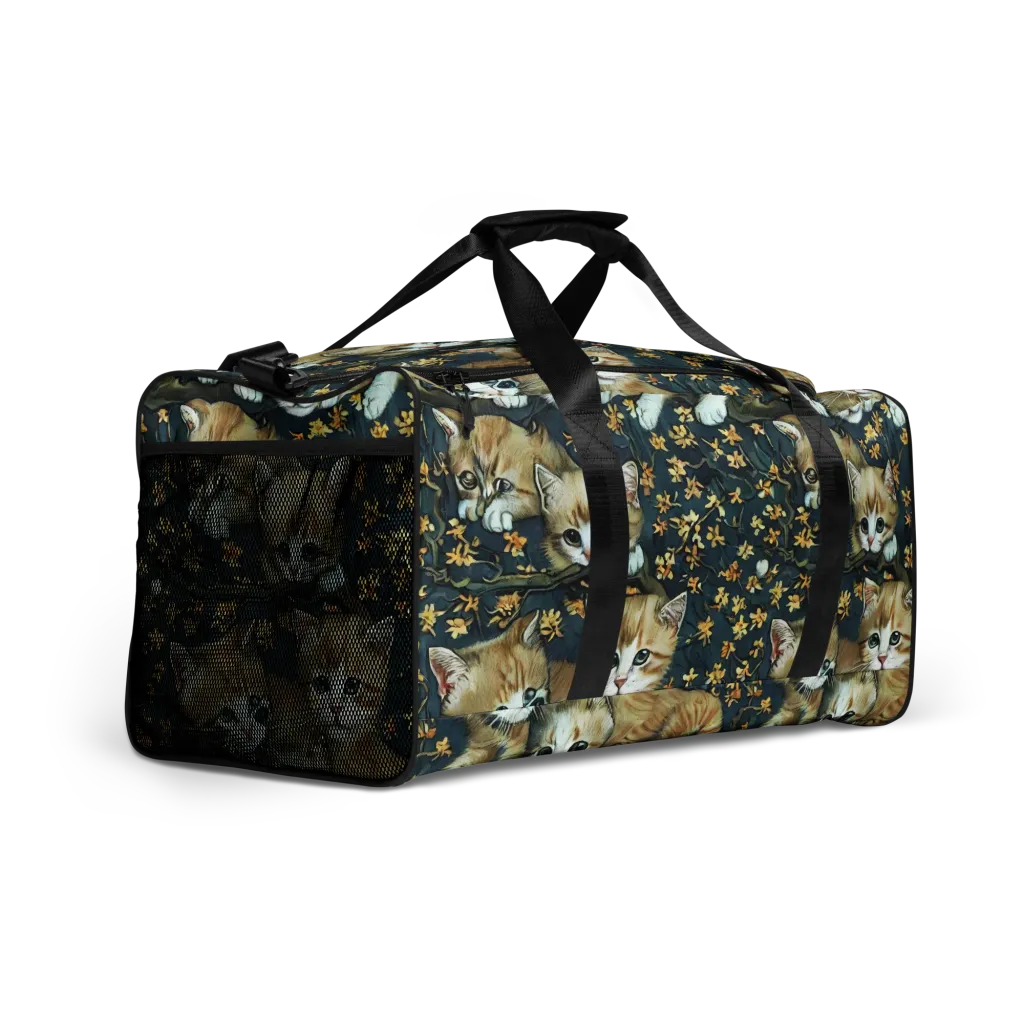 Psychedelic, Aries Moross on Duffle Bag — Right Front