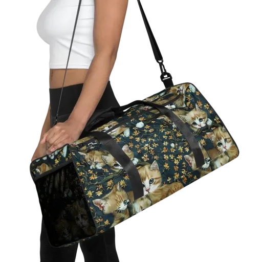 Psychedelic, Aries Moross on a Duffle Bag