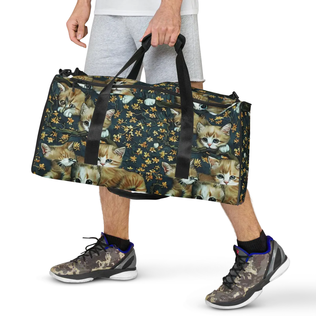 Psychedelic, Aries Moross on Duffle Bag — Front