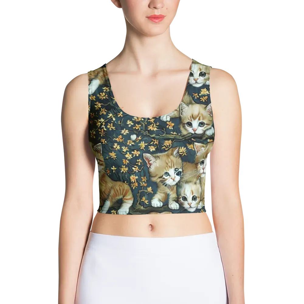 Psychedelic, Aries Moross on Crop Top — Front