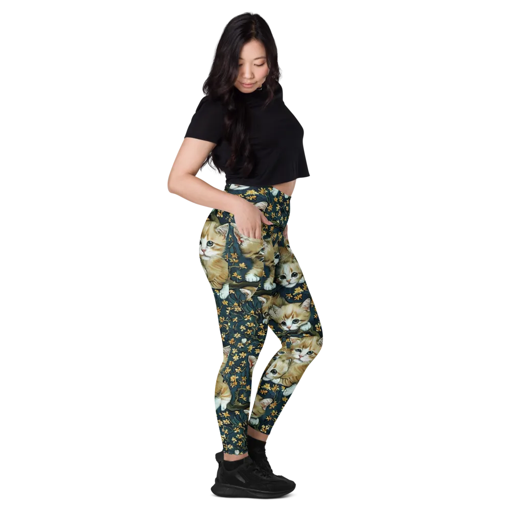 Psychedelic, Aries Moross on Leggings with Pockets — Right