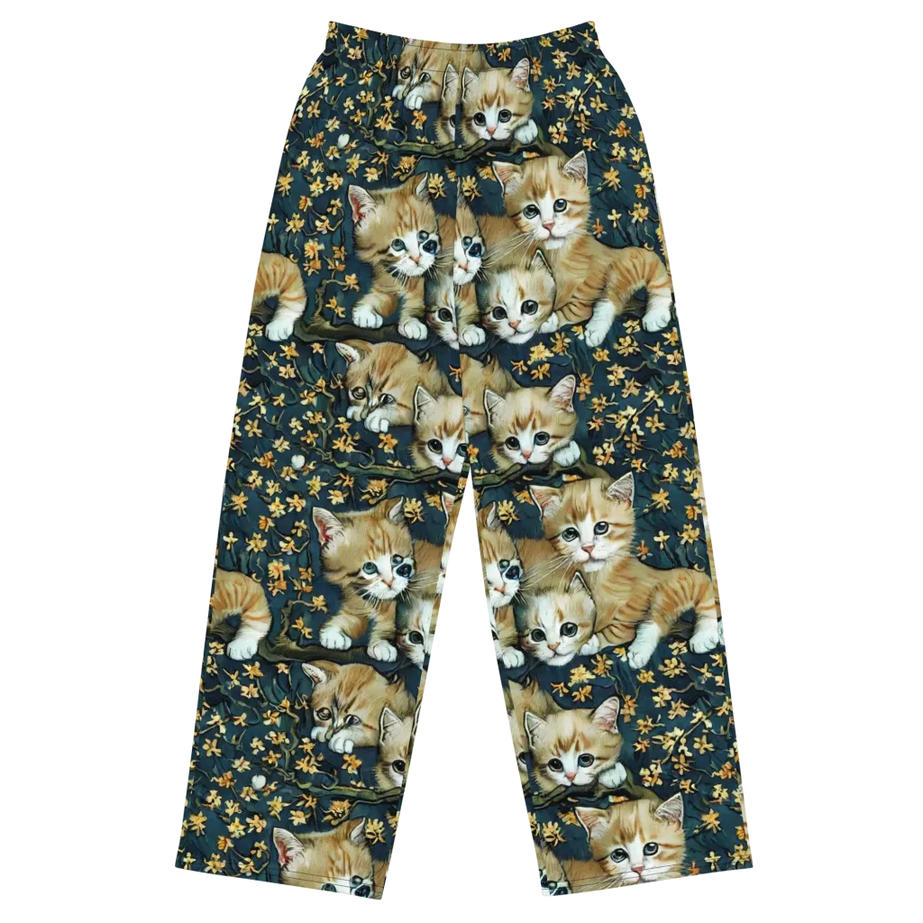 Psychedelic, Aries Moross on Wide-Leg Pants — Front