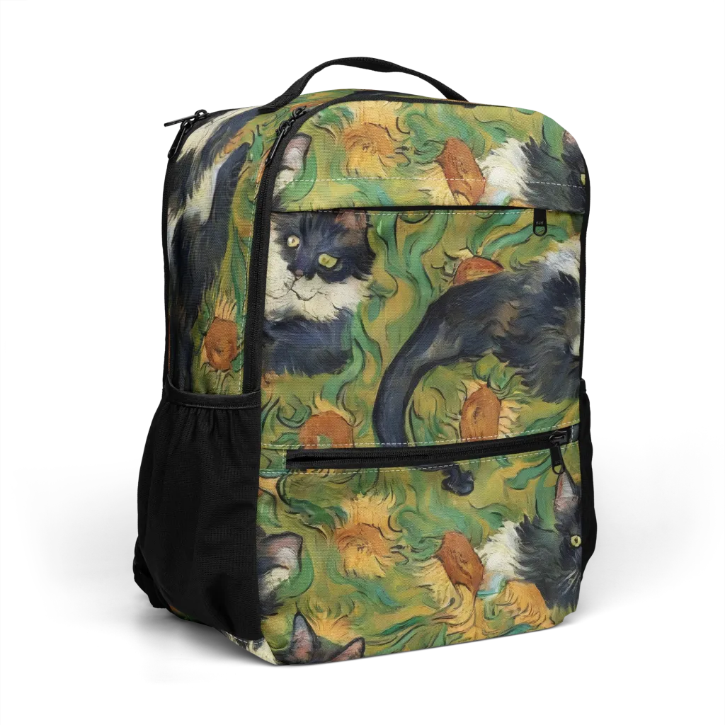 Marigold Catwalk on Utility Backpack — Right Front