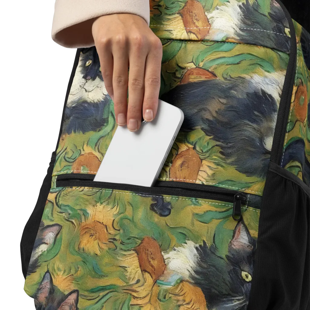 Marigold Catwalk on Utility Backpack — Product details