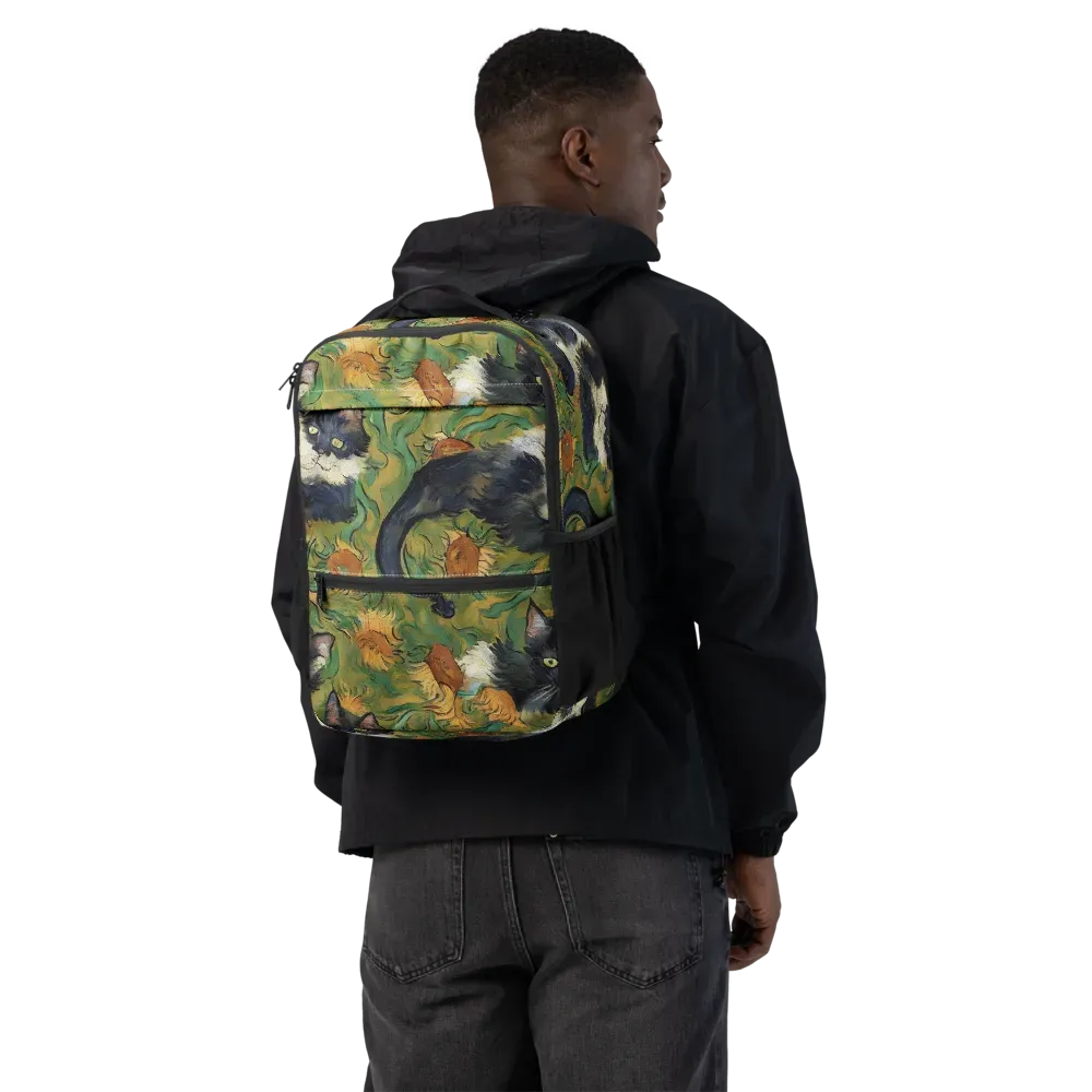 Marigold Catwalk on Utility Backpack — Back