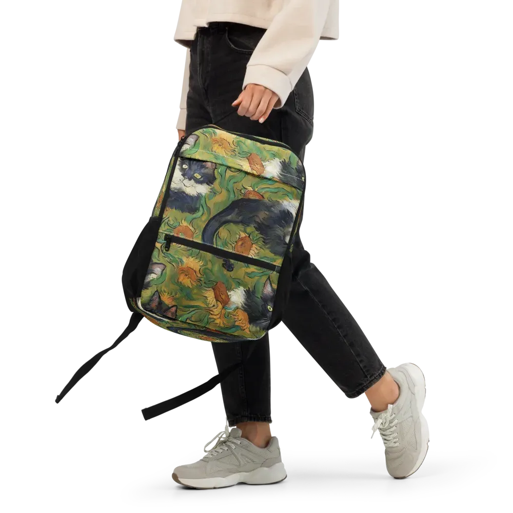 Marigold Catwalk on Utility Backpack — Front