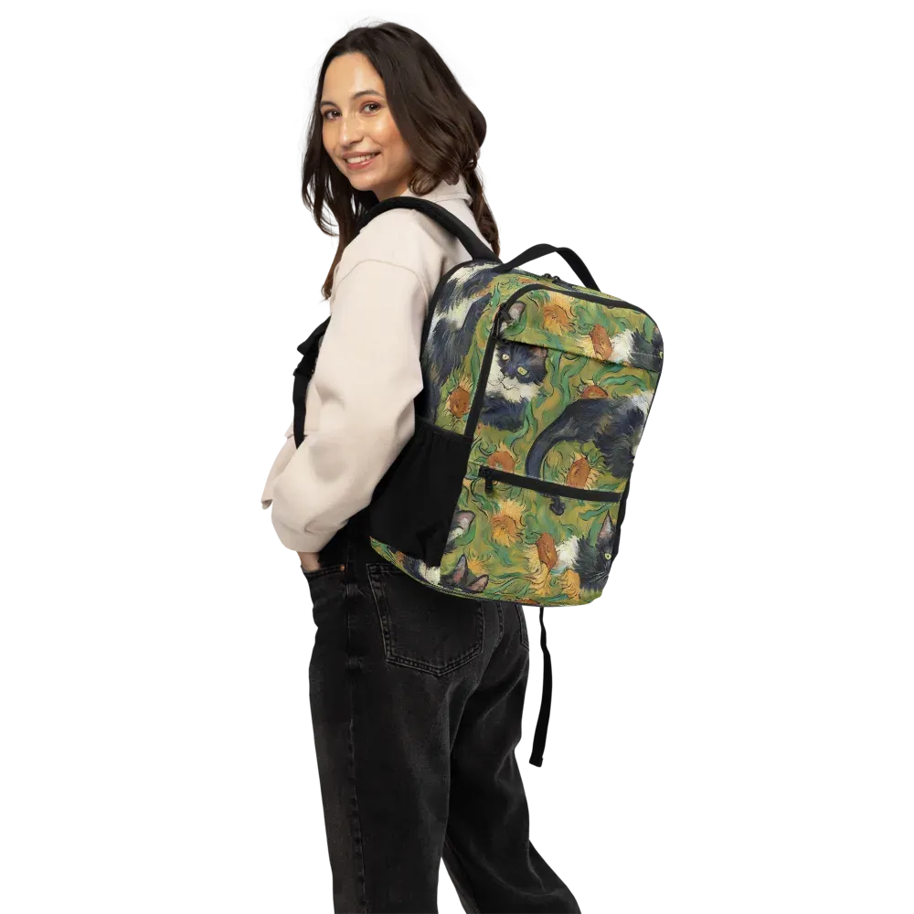 Marigold Catwalk on Utility Backpack — Back