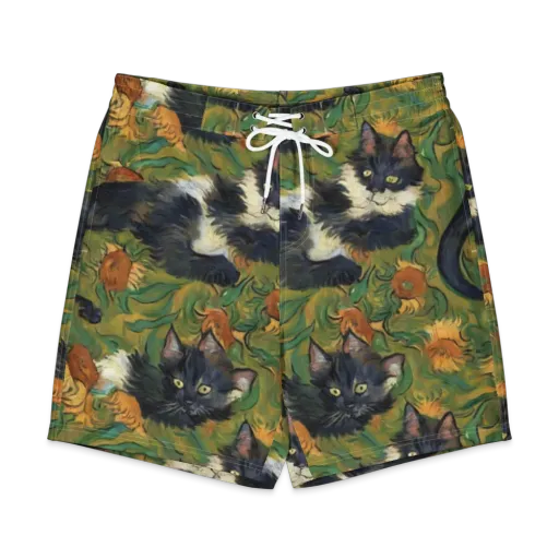 Marigold Catwalk on a Men's Board Shorts