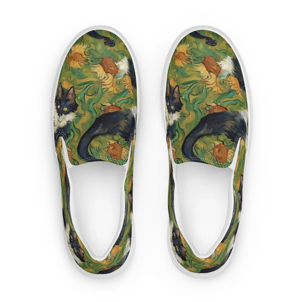 Marigold Catwalk on Women's Slip-On Canvas Shoes — Front