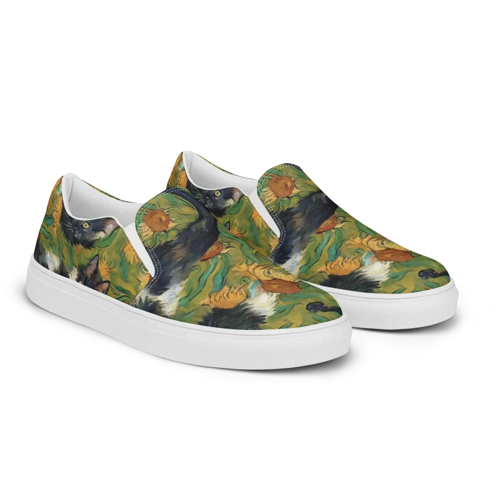 Marigold Catwalk on Women's Slip-On Canvas Shoes — Right Front