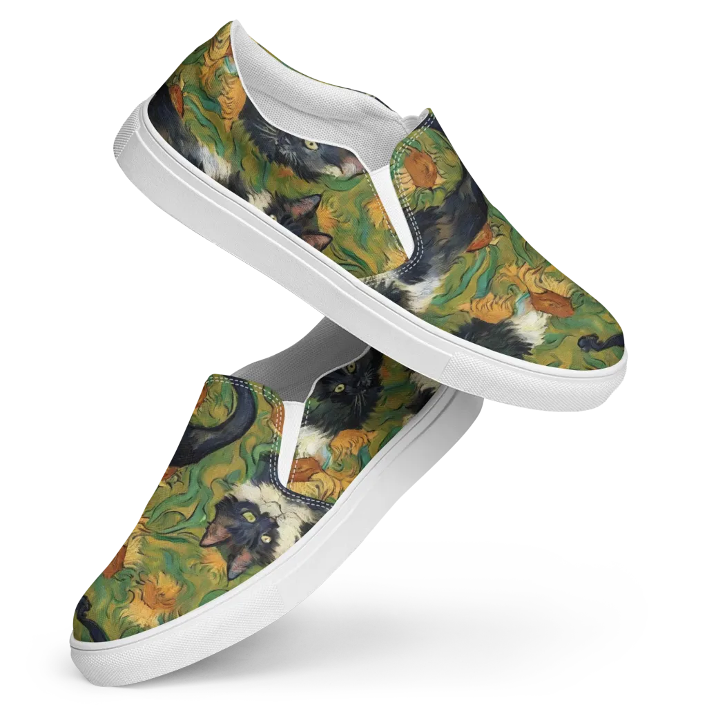 Marigold Catwalk on Women's Slip-On Canvas Shoes — Front