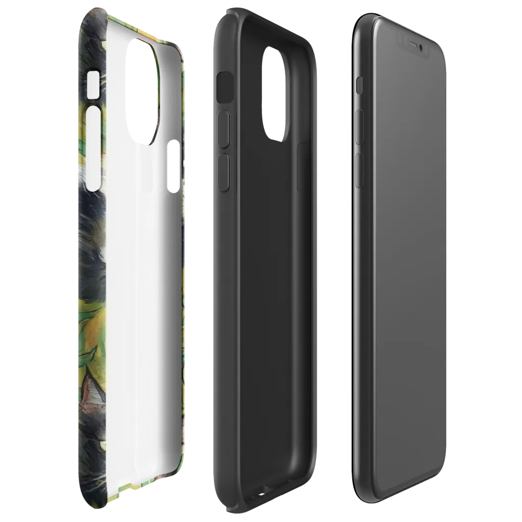 Marigold Catwalk on Tough Case for iPhone® — Right
