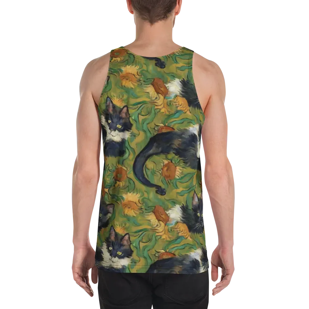 Marigold Catwalk on Men's Tank Top — Back