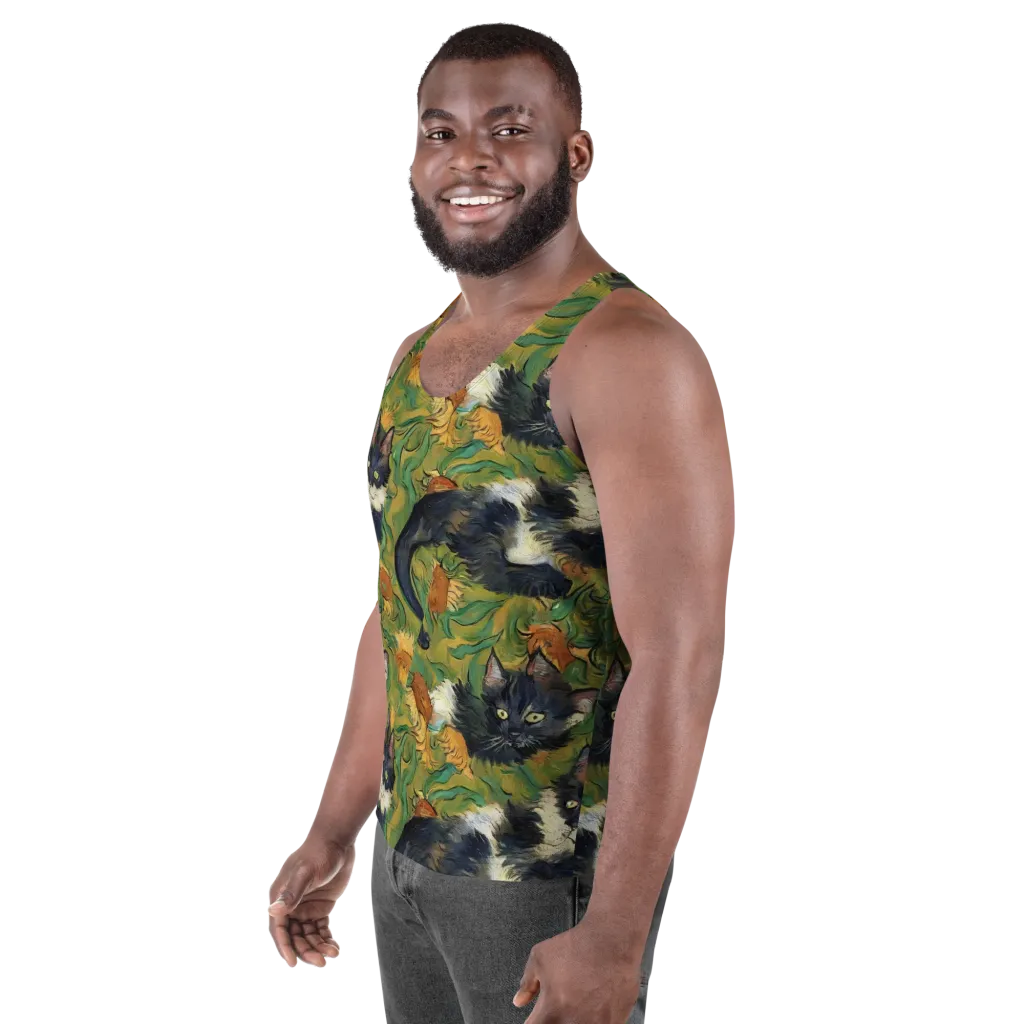 Marigold Catwalk on Men's Tank Top — Left Front