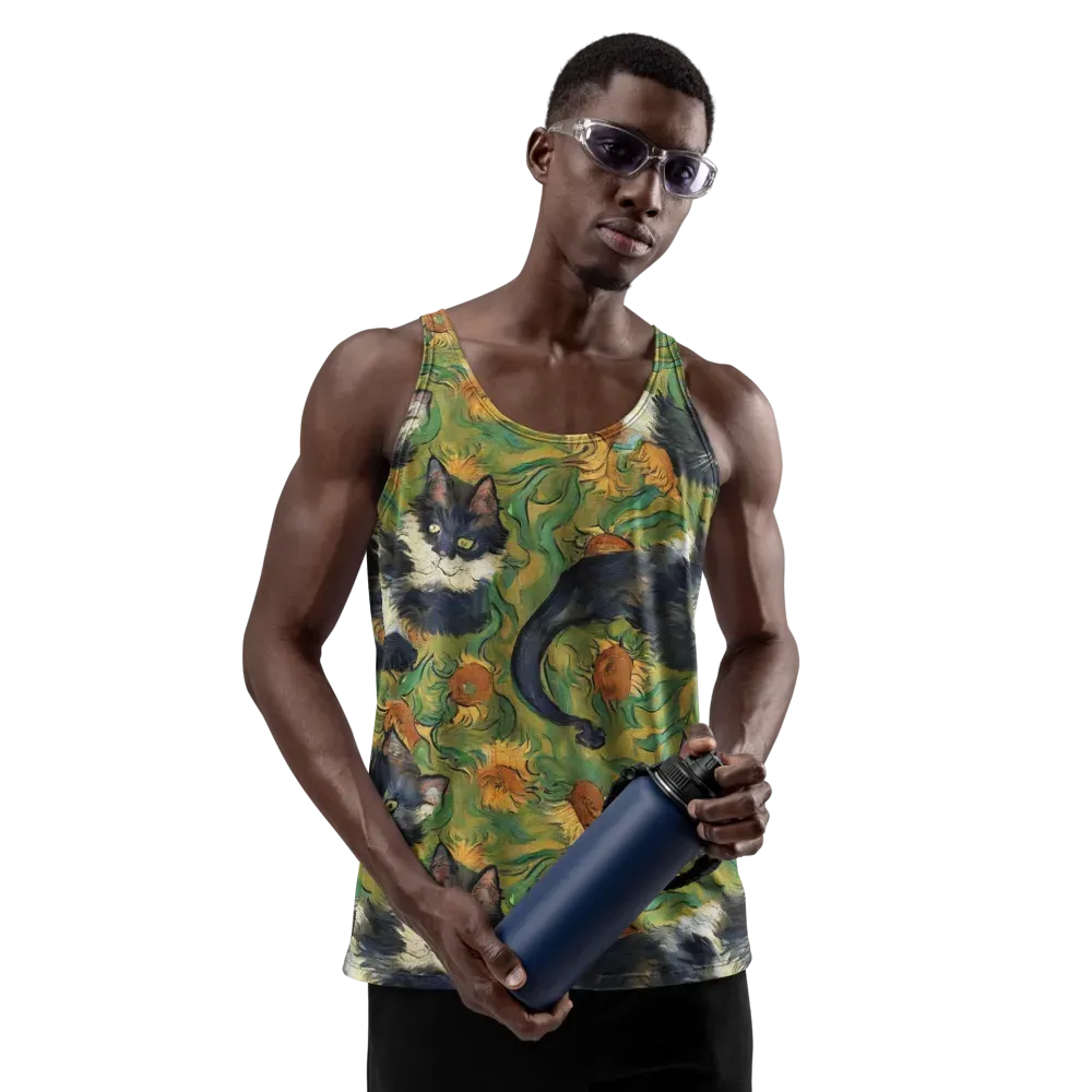 Marigold Catwalk on Men's Tank Top — Front