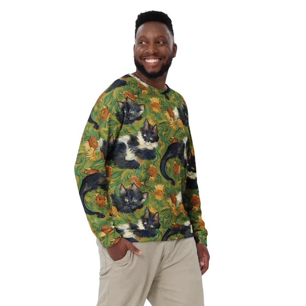 Marigold Catwalk on Sweatshirt — Front