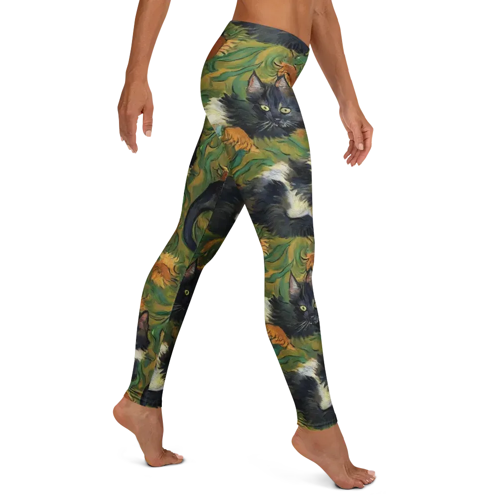 Marigold Catwalk on Leggings — Right