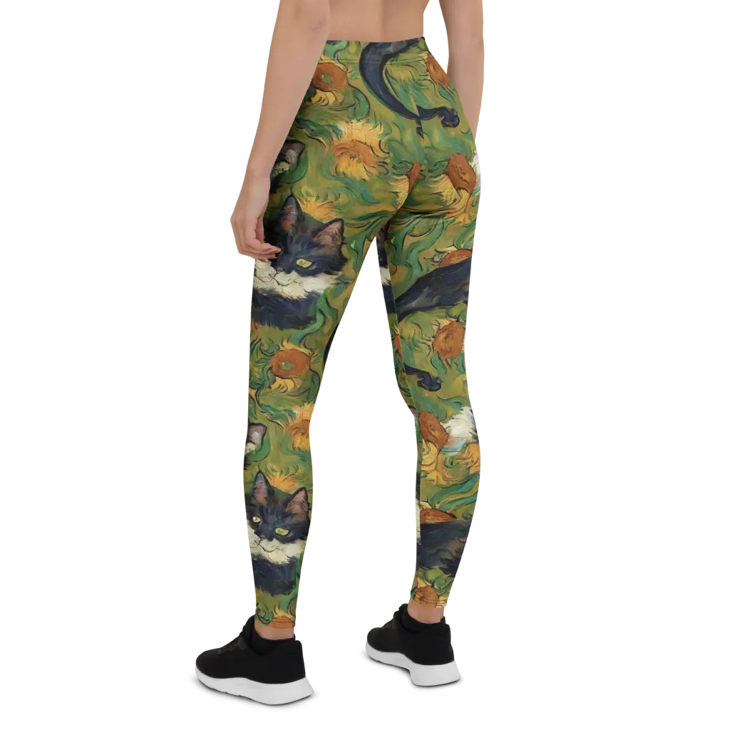 Marigold Catwalk on Leggings — Back