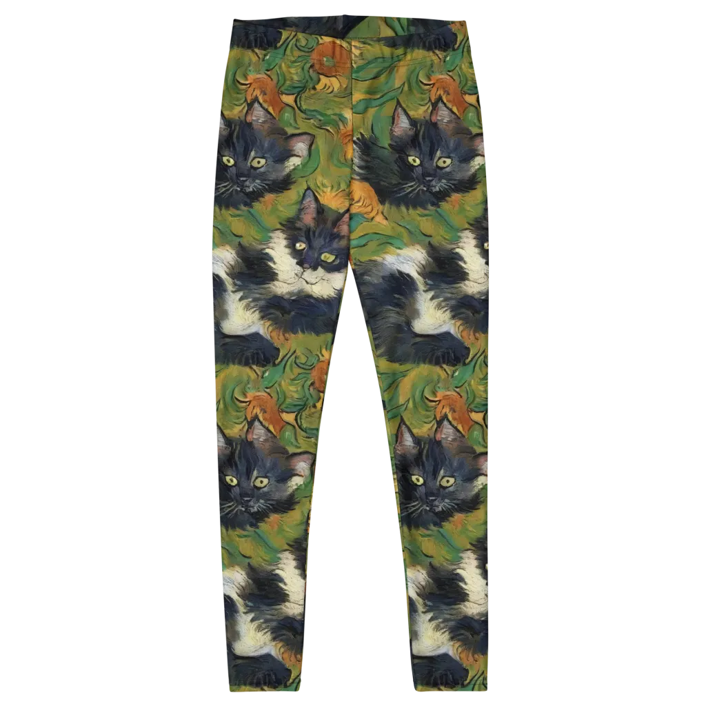 Marigold Catwalk on Leggings — Front