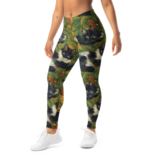 Marigold Catwalk on a Leggings