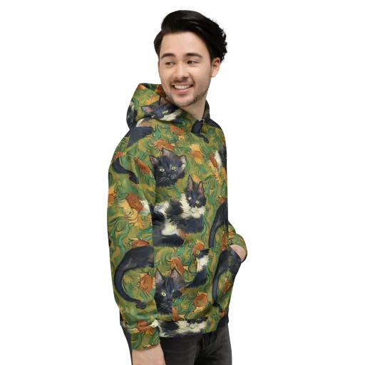 Marigold Catwalk on a Hoodie