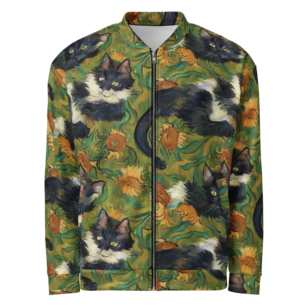 Marigold Catwalk on Bomber Jacket — Front
