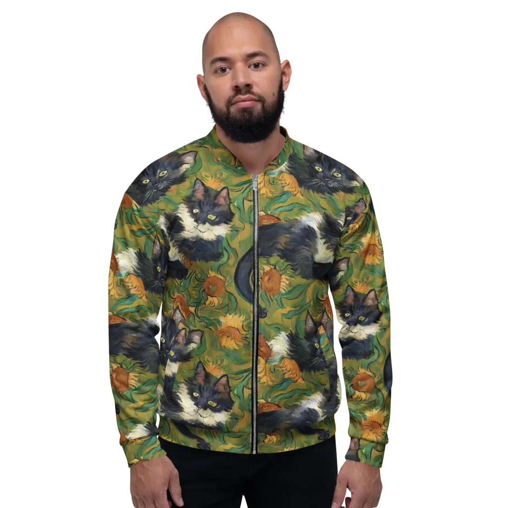 Marigold Catwalk on Bomber Jacket — Front