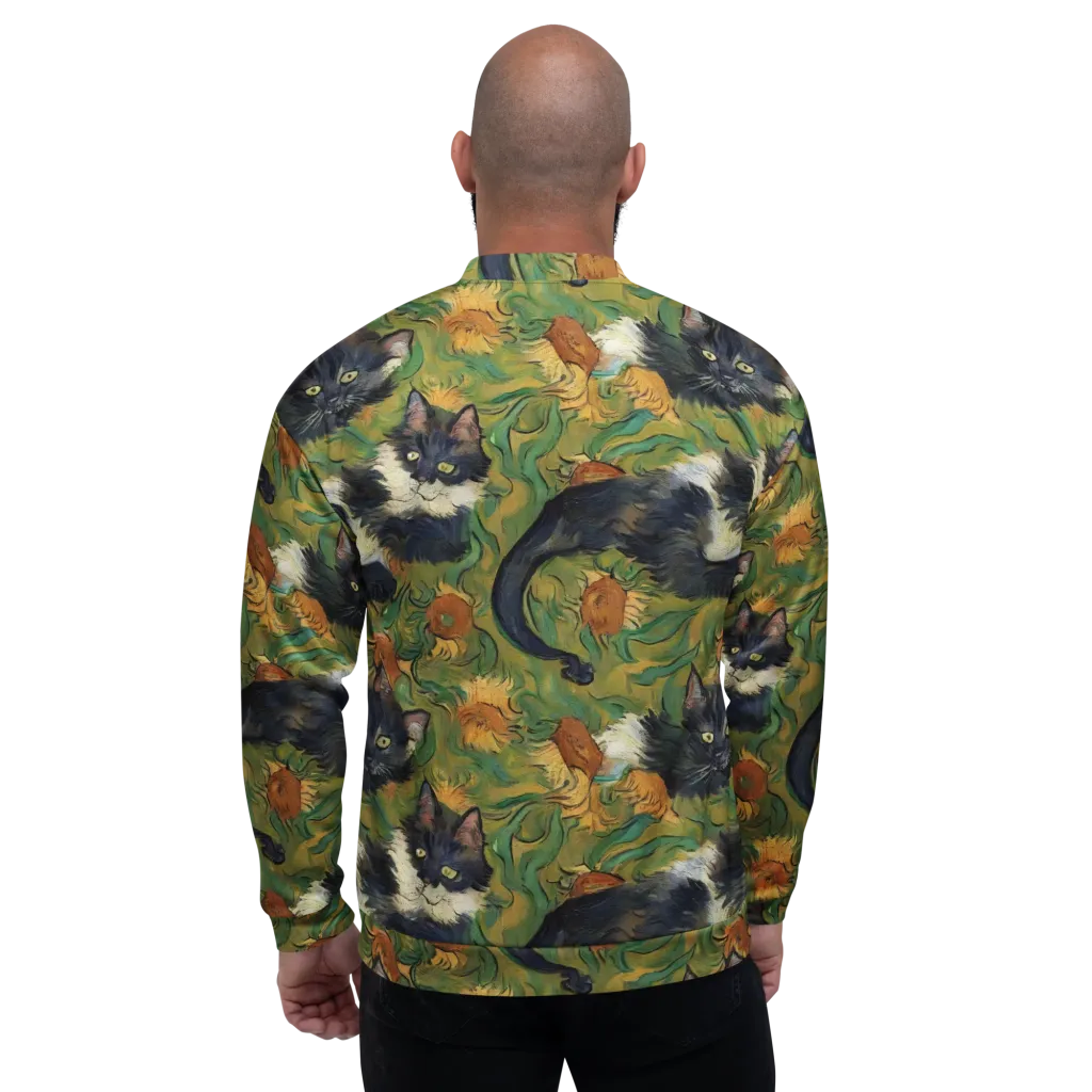 Marigold Catwalk on Bomber Jacket — Back