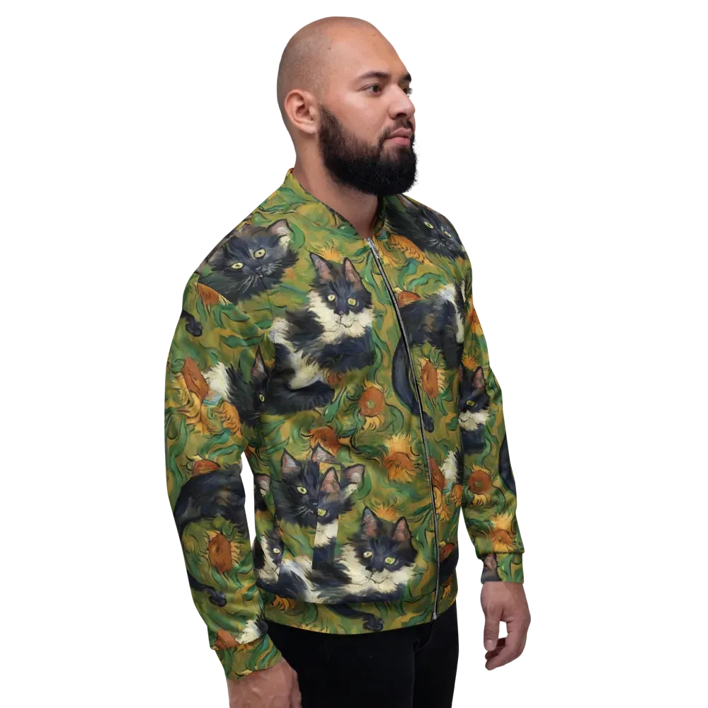 Marigold Catwalk on Bomber Jacket — Right