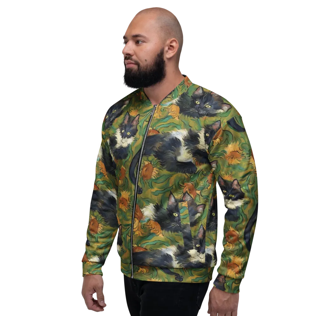 Marigold Catwalk on Bomber Jacket — Left