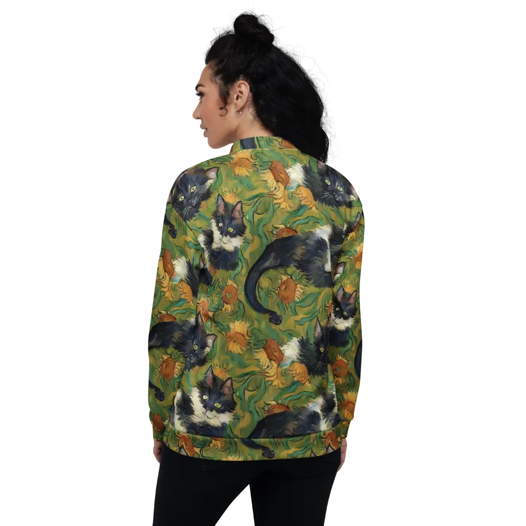 Marigold Catwalk on Bomber Jacket — Back