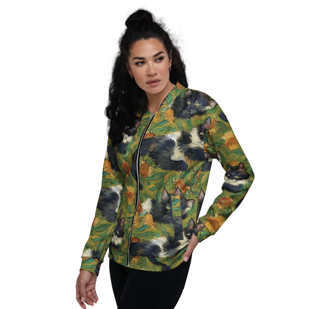 Marigold Catwalk on Bomber Jacket — Left