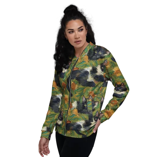Marigold Catwalk on a Bomber Jacket