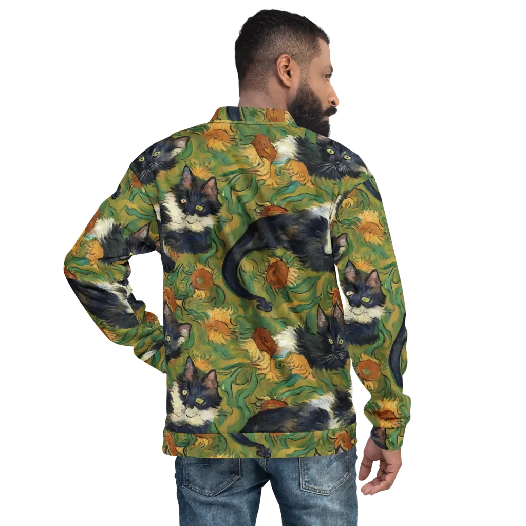 Marigold Catwalk on Bomber Jacket — Back