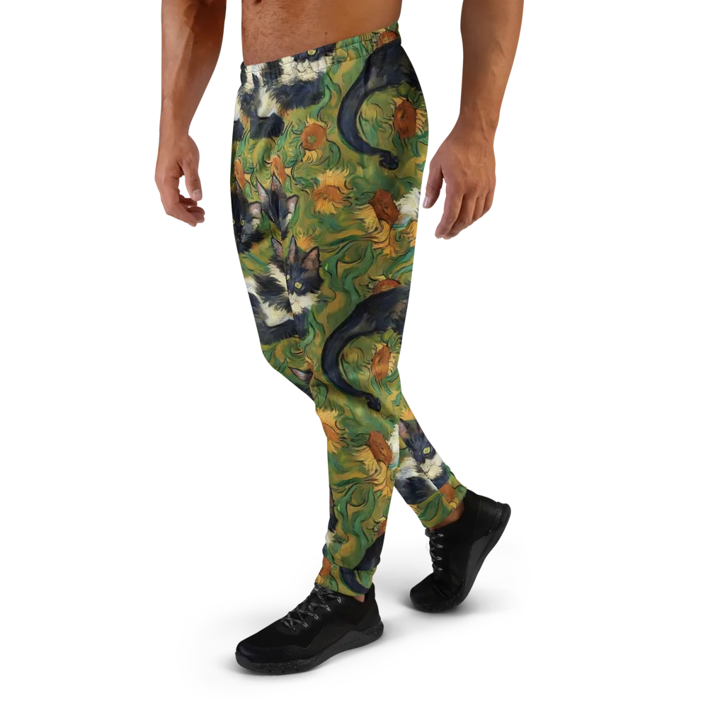 Marigold Catwalk on Men's Joggers — Left