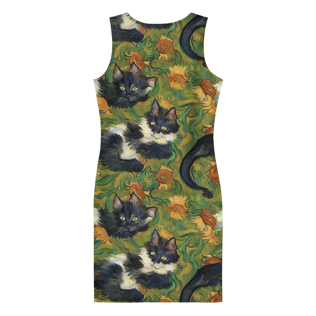 Marigold Catwalk on Bodycon Dress — Back