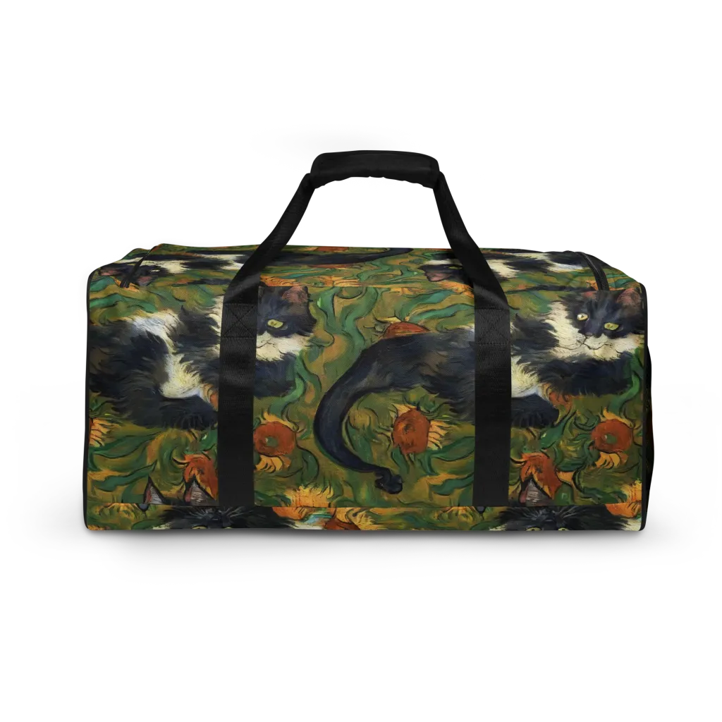 Marigold Catwalk on Duffle Bag — Back