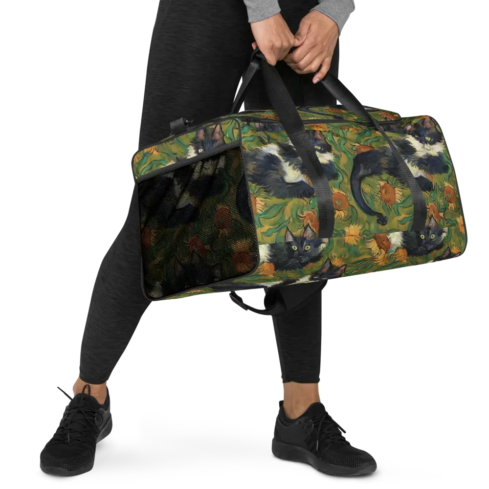 Marigold Catwalk on Duffle Bag — Right Front