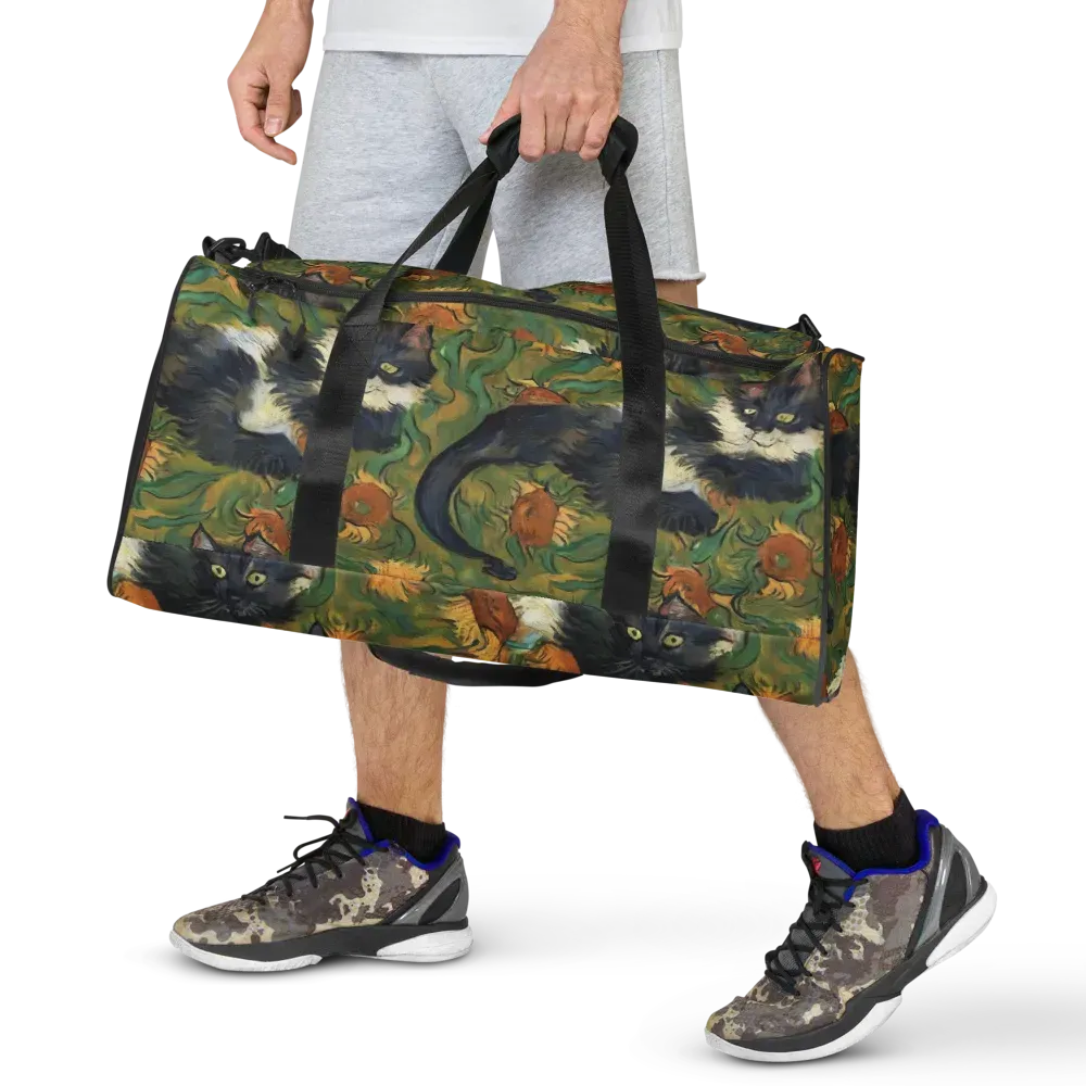 Marigold Catwalk on Duffle Bag — Front